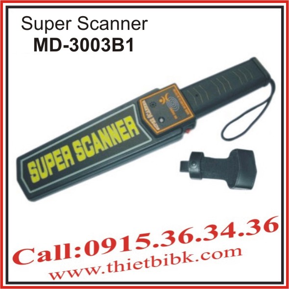 MÁY DÒ KIM LOẠI CẦM TAY SUPER SCANNER MD-3003B1 (LOẠI 1)