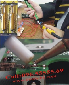 Sử dụng ống hút thiếc Solder Vacuum M 135